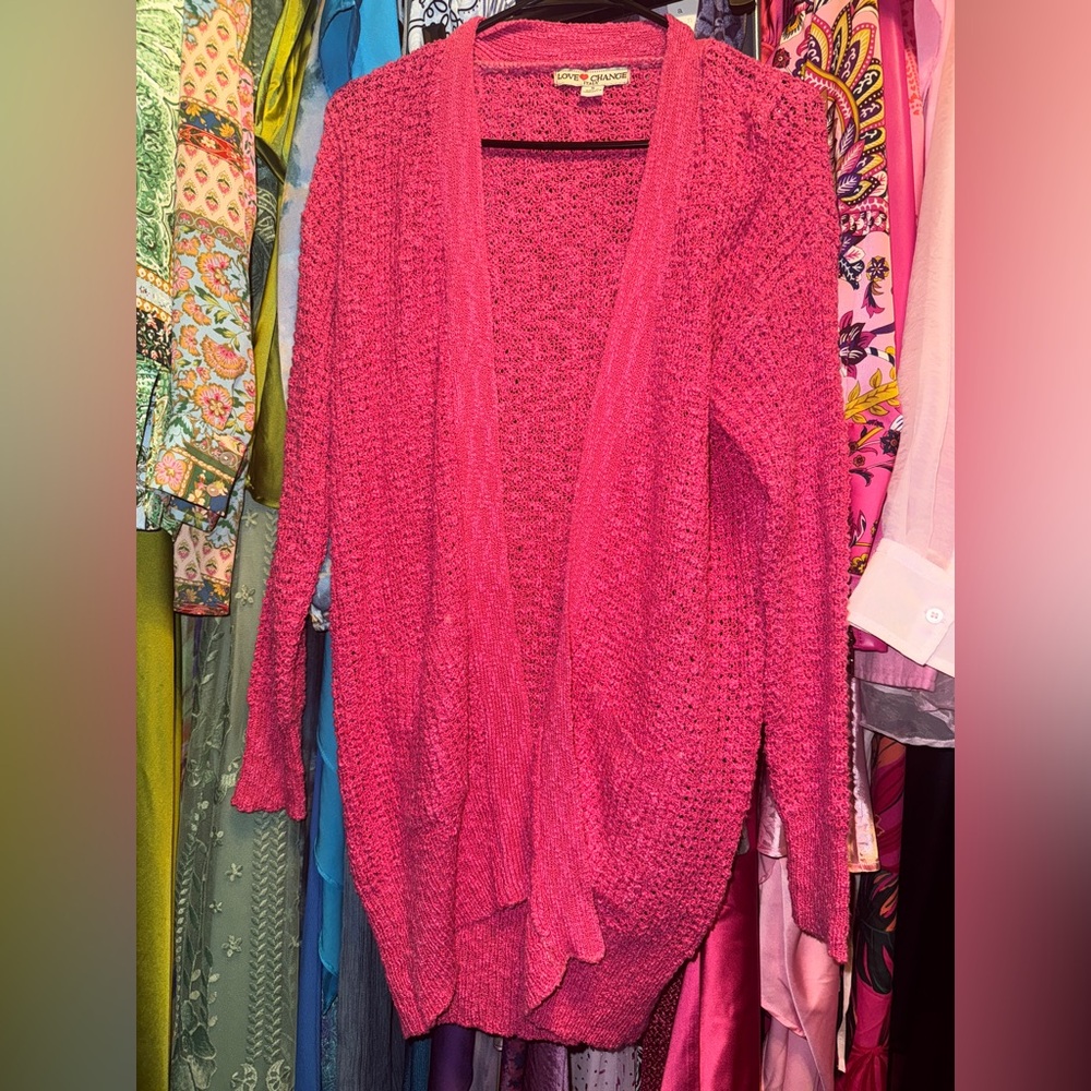Love Women's Pink Sweater